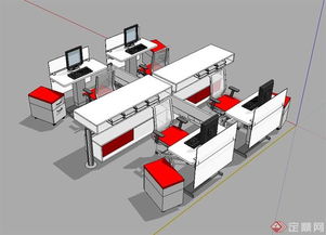 現代辦公電腦桌椅設計SU模型與計算機及辦公設備維修的綜合指南